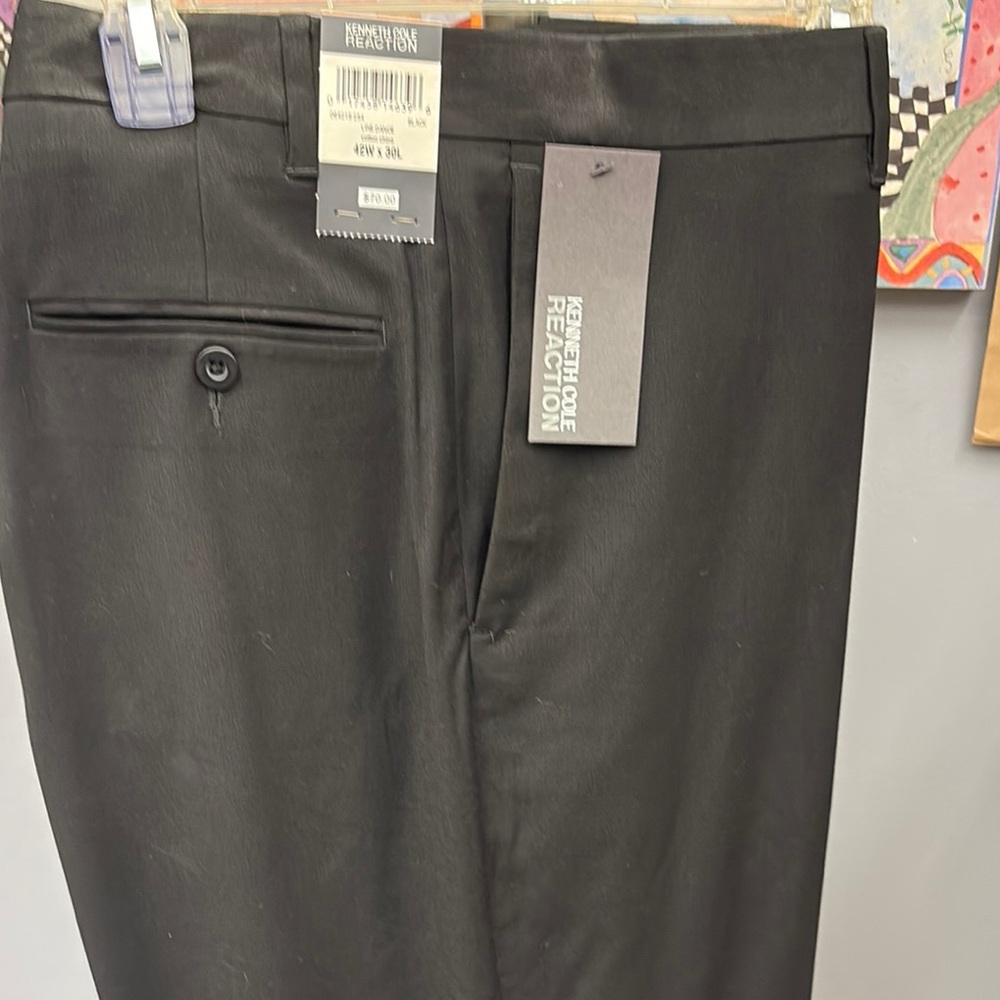 Kenneth Cole Reaction Black Pants